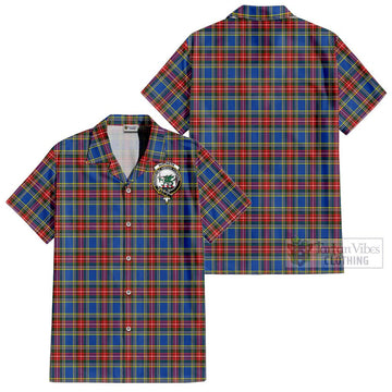 MacBeth (McBeth) Tartan Cotton Hawaiian Shirt with Family Crest - Tartan Vibes Clothing