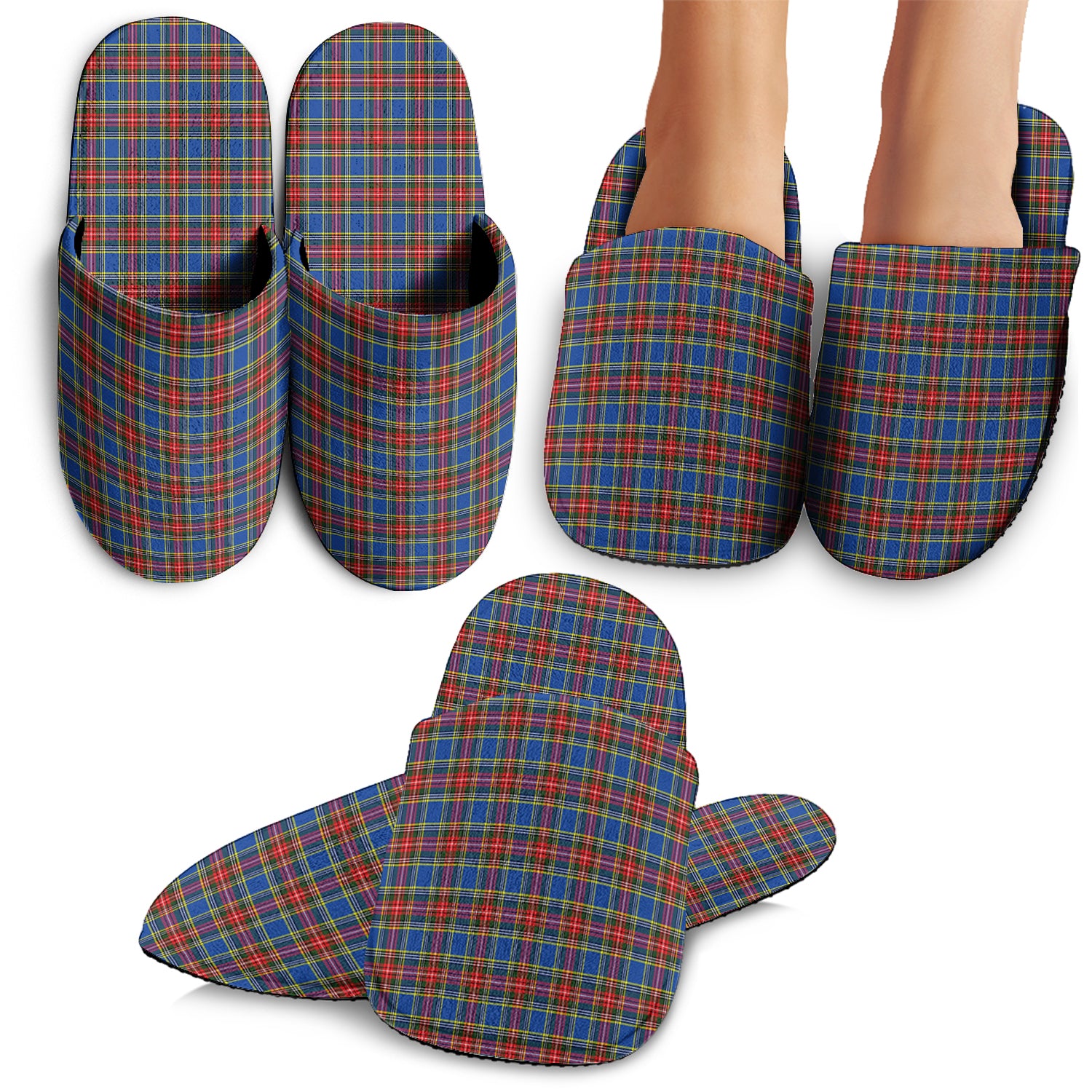MacBeth (McBeth) Tartan Home Slippers - Tartan Vibes Clothing