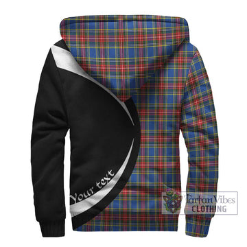 MacBeth (McBeth) Tartan Sherpa Hoodie with Family Crest Circle Style - Tartan Vibes Clothing