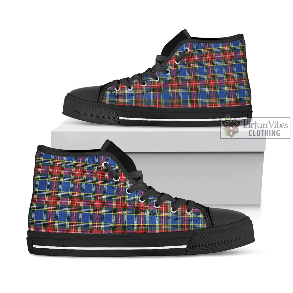 MacBeth (McBeth) Tartan High Top Shoes - Tartan Vibes Clothing