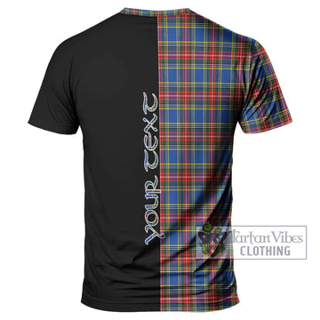 MacBeth (McBeth) Tartan T-Shirt with Family Crest and Half Of Me Style - Tartan Vibes Clothing