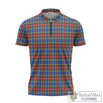 MacBeth (McBeth) Tartan Zipper Polo Shirt