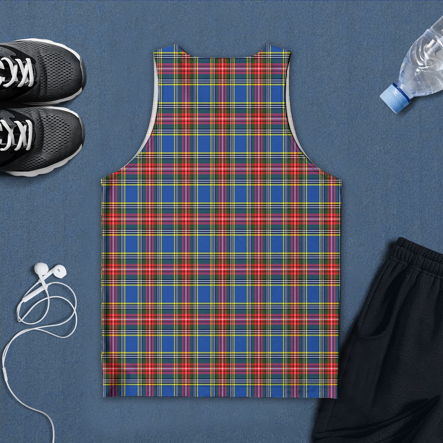 MacBeth (McBeth) Tartan Mens Tank Top - Tartan Vibes Clothing