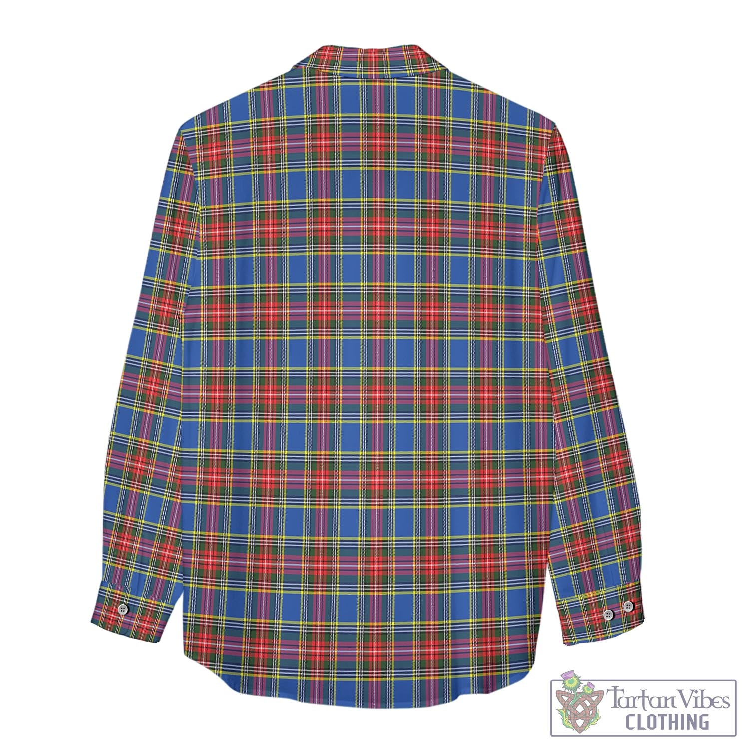 MacBeth (McBeth) Tartan Women's Casual Shirt - Tartan Vibes Clothing