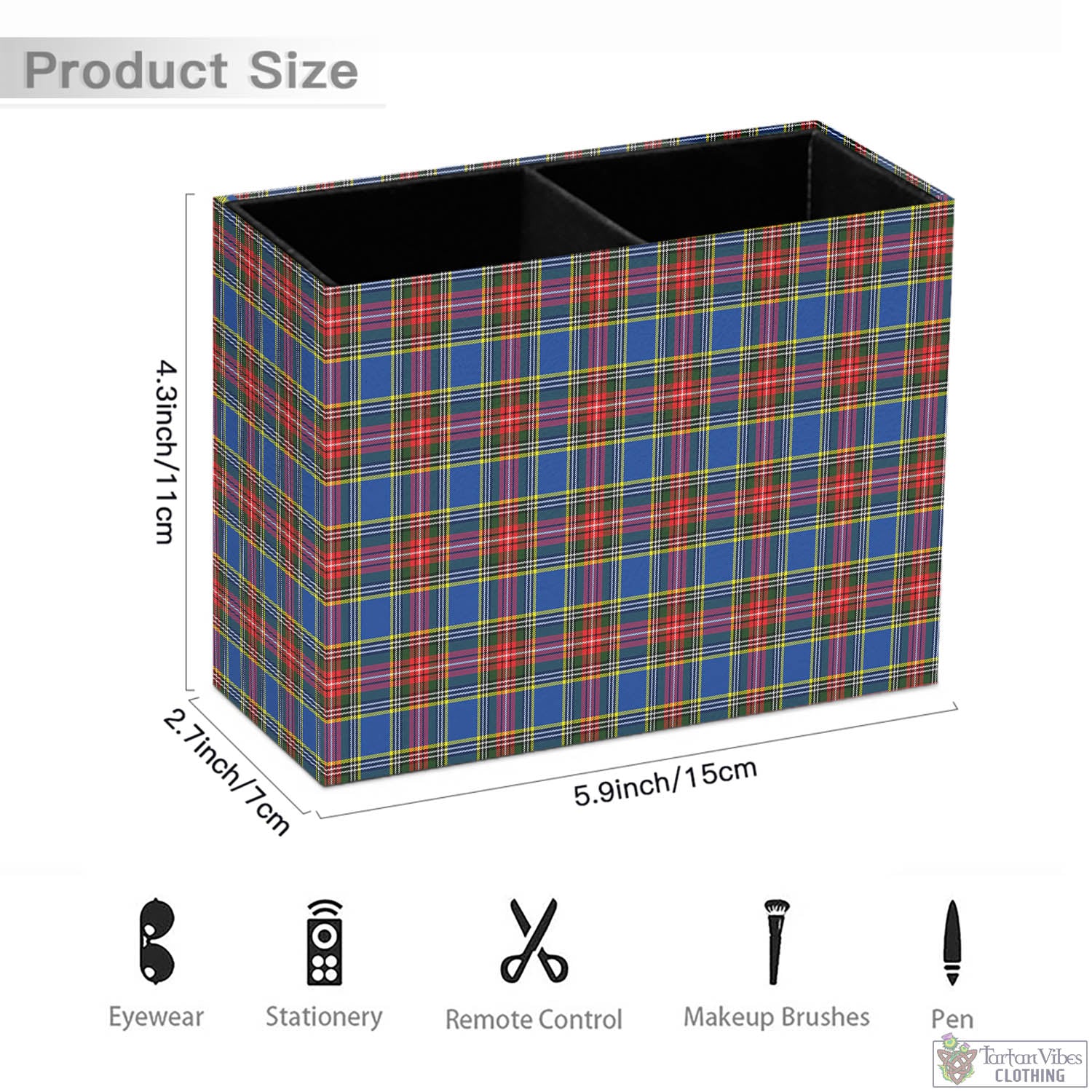 MacBeth (McBeth) Tartan Pen Holder - Tartan Vibes Clothing
