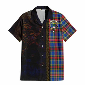 MacBeth (McBeth) Tartan Family Crest Hawaiian Shirt Alba Gu Brath Be Brave Lion Ancient Style