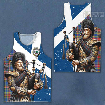MacBeth (McBeth) Tartan Men's Tank Top with Family Crest Scottish Bagpiper Vibes Men - Tartan Vibes Clothing