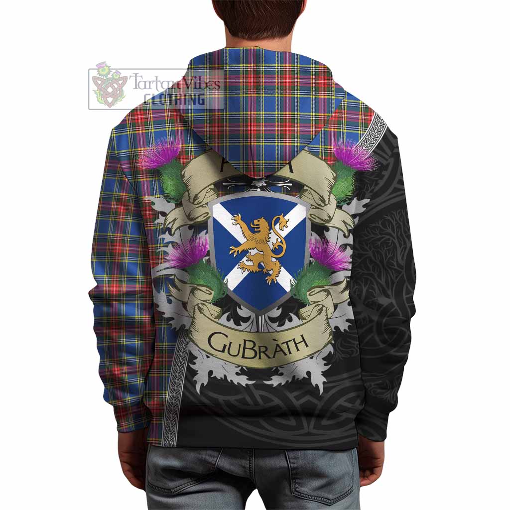 MacBeth (McBeth) Tartan Family Crest Hoodie Lion Rampant Royal Thistle Shield Celtic Inspired - Tartan Vibes Clothing