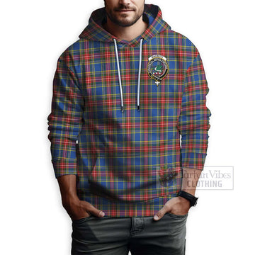 MacBeth (McBeth) Tartan Hoodie with Family Crest and Bearded Skull Holding Bottles of Whiskey - Tartan Vibes Clothing