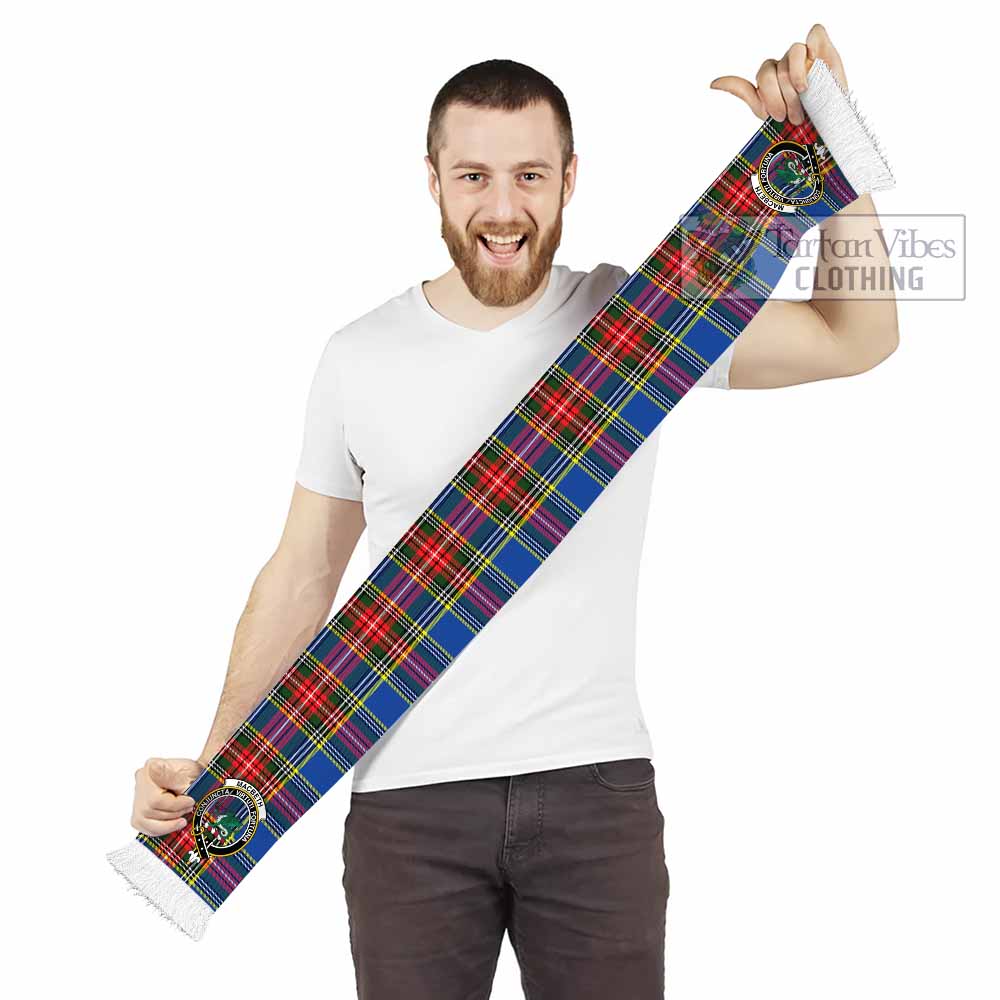 MacBeth (McBeth) Tartan Ruffneck Scarf with Family Crest - Tartan Vibes Clothing