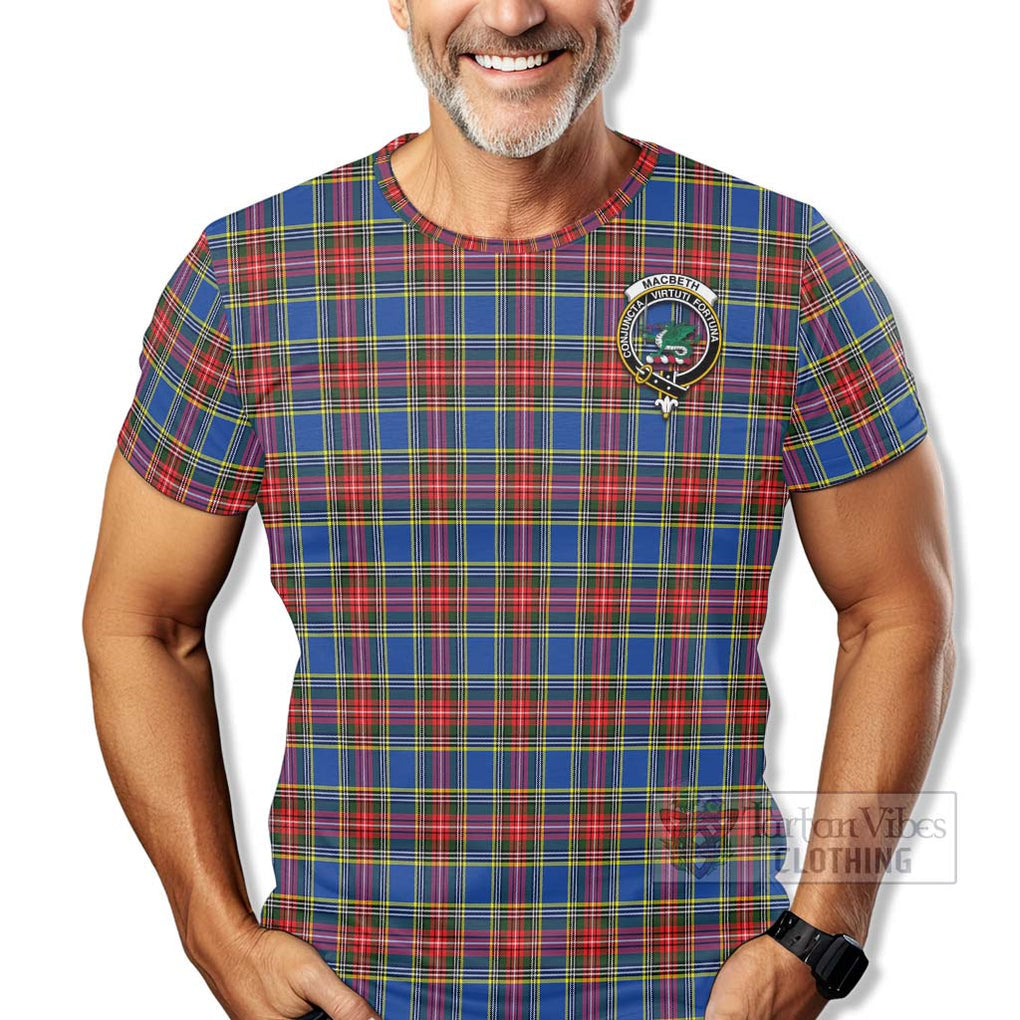 MacBeth (McBeth) Tartan T-Shirt with Family Crest Celtic Skull Style - Tartan Vibes Clothing