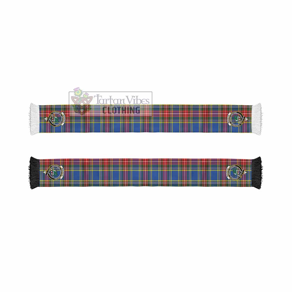 MacBeth (McBeth) Tartan Ruffneck Scarf with Family Crest - Tartan Vibes Clothing