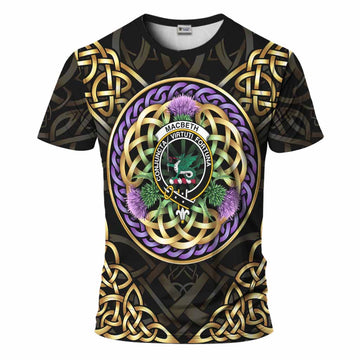 MacBeth (McBeth) Clan Crest T-Shirt Celtic Scottish Thistle