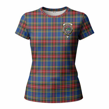 MacBeth (McBeth) Clan Crest Women T shirt Women O-Neck - Tartan Vibes Clothing