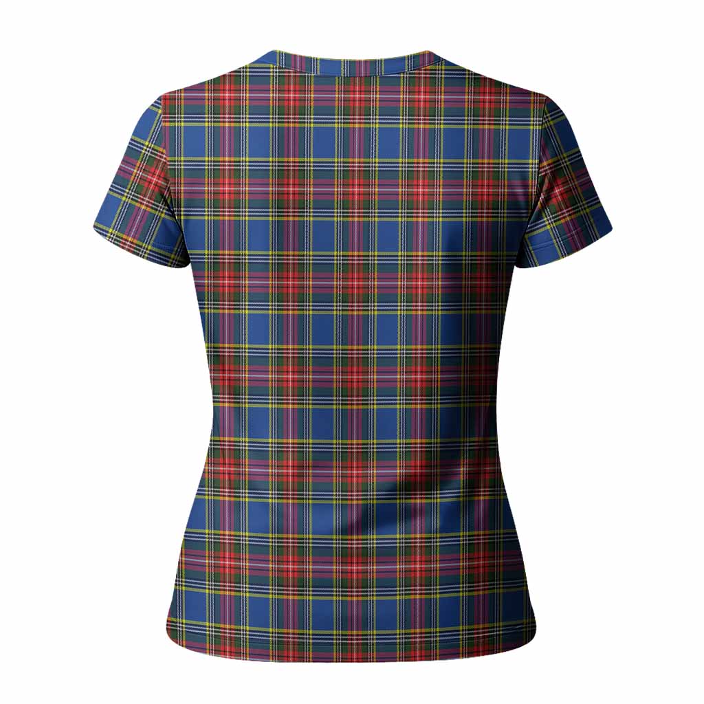 MacBeth (McBeth) Clan Crest Women T shirt - Tartan Vibes Clothing