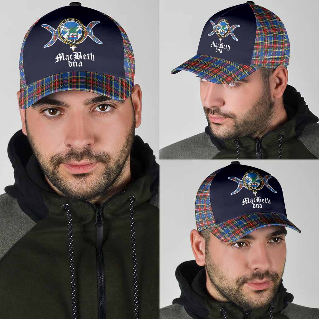 MacBeth (McBeth) Clan DNA Tartan Classic Cap - Tartan Vibes Clothing