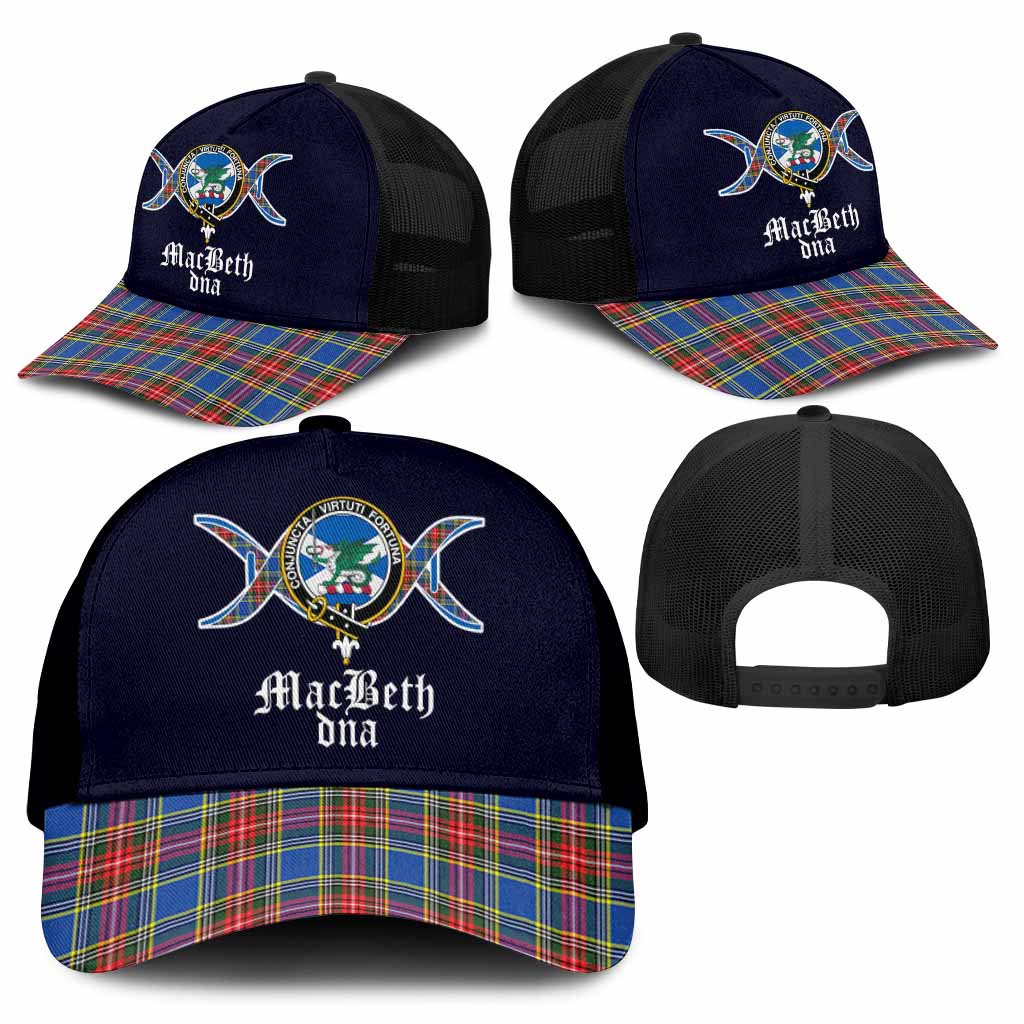 MacBeth (McBeth) Clan DNA Tartan Mesh Trucker Cap - Tartan Vibes Clothing