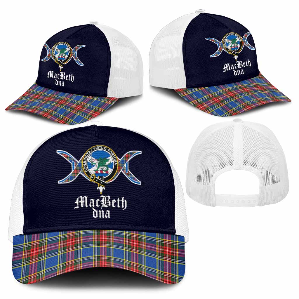 MacBeth (McBeth) Clan DNA Tartan Mesh Trucker Cap - Tartan Vibes Clothing