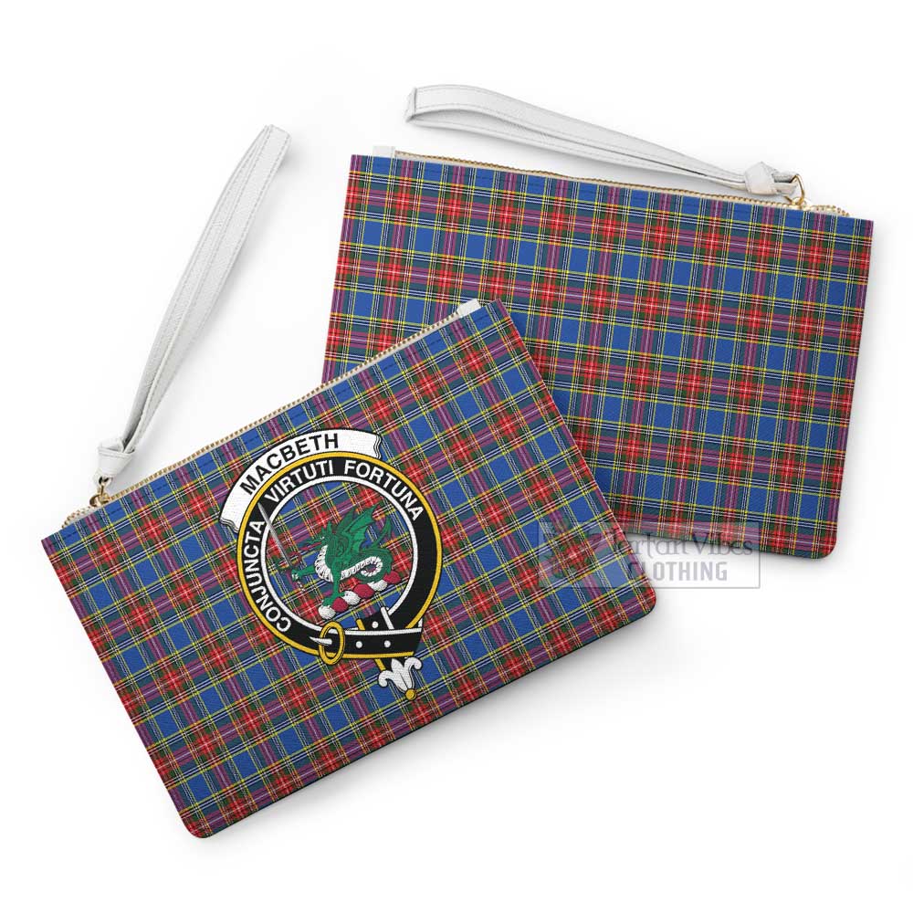 Tartan Vibes Clothing MacBeth (McBeth) Family Crest Tartan Clutch Bag