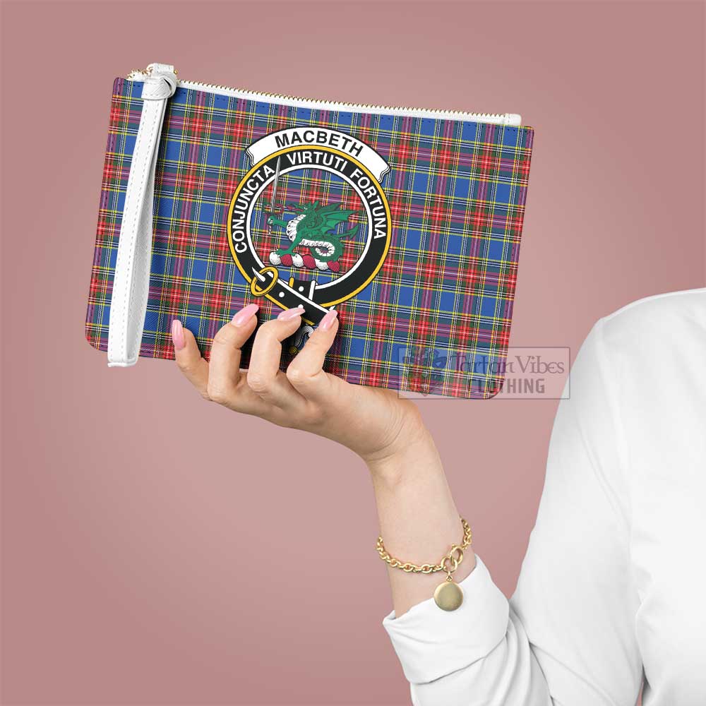Tartan Vibes Clothing MacBeth (McBeth) Family Crest Tartan Clutch Bag
