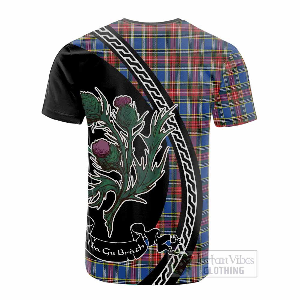 MacBeth (McBeth) Family Crest Tartan Cotton T-shirt Alba Thistle Inspired - Tartan Vibes Clothing