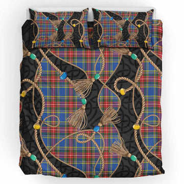MacBeth (McBeth) Scottish Tartan Twisted Ropes Stylized Bedding Set UK Bedding Set UK King 91*87 inch - Tartan Vibes Clothing