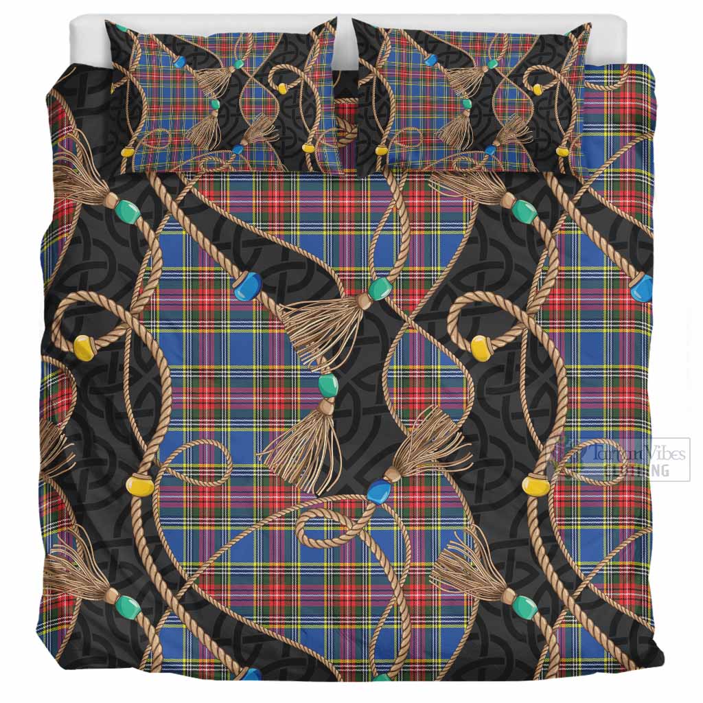 MacBeth (McBeth) Scottish Tartan Twisted Ropes Stylized Bedding Set UK Bedding Set UK Super King 104*94 inch - Tartan Vibes Clothing