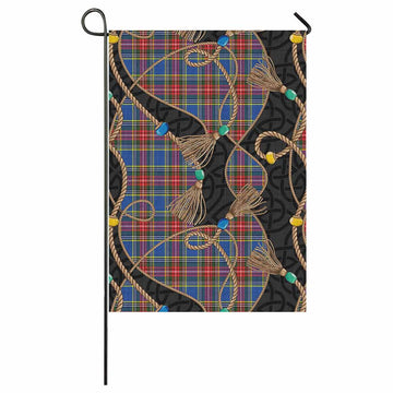 MacBeth (McBeth) Scottish Tartan Twisted Ropes Stylized Garden Flag 59 × 35 in (150 × 89 cm) - Tartan Vibes Clothing