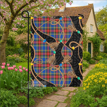 MacBeth (McBeth) Scottish Tartan Twisted Ropes Stylized Garden Flag - Tartan Vibes Clothing