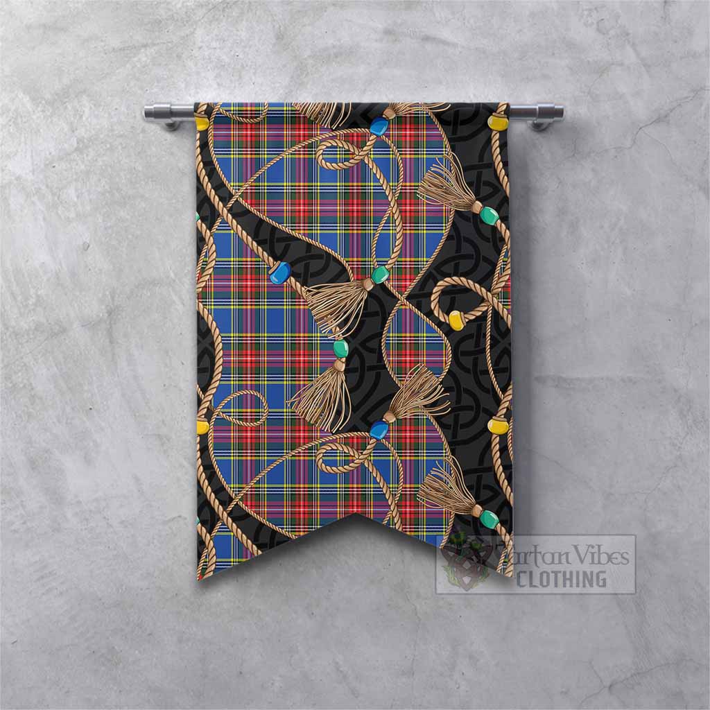 MacBeth (McBeth) Scottish Tartan Twisted Ropes Stylized Gonfalon Fishtail - Tartan Vibes Clothing