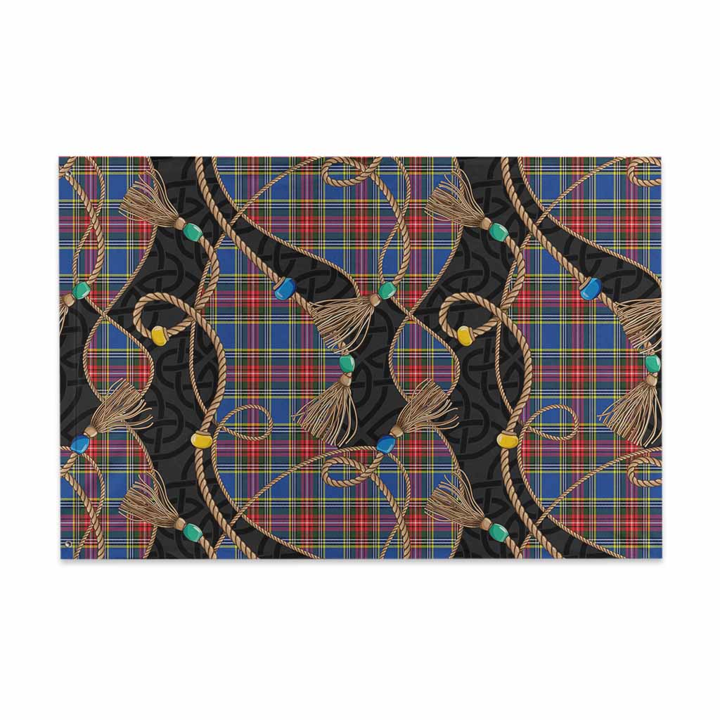 MacBeth (McBeth) Scottish Tartan Twisted Ropes Stylized House Flag 48*72 inch (120*180 cm) - Tartan Vibes Clothing