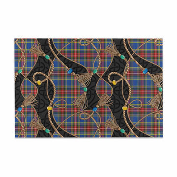 MacBeth (McBeth) Scottish Tartan Twisted Ropes Stylized House Flag 48*72 inch (120*180 cm) - Tartan Vibes Clothing