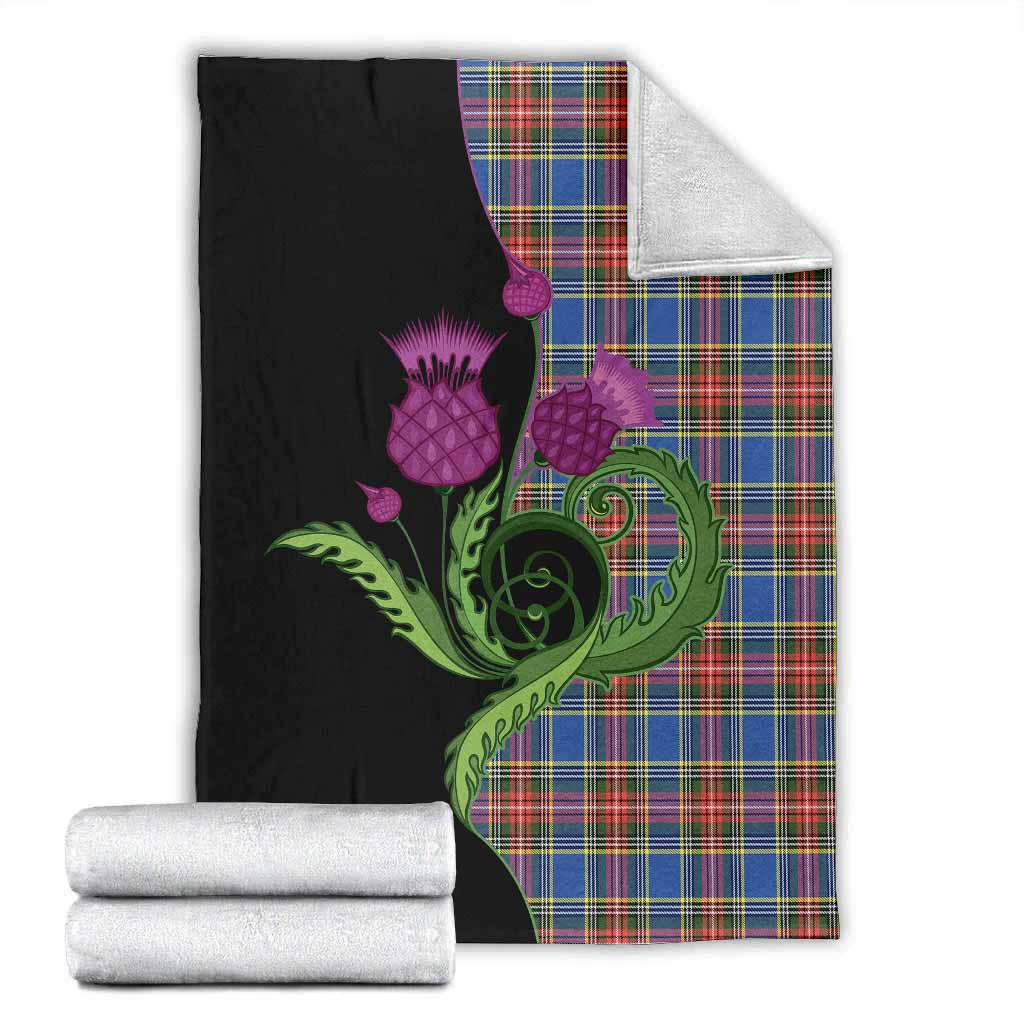 MacBeth (McBeth) Tartan Blanket Traditional Scottish Thistle X-Large 59 x 79 inches 150 x 200 cm - Tartan Vibes Clothing