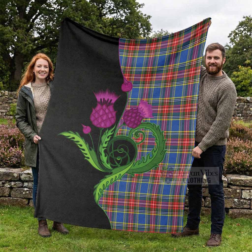 MacBeth (McBeth) Tartan Blanket Traditional Scottish Thistle - Tartan Vibes Clothing