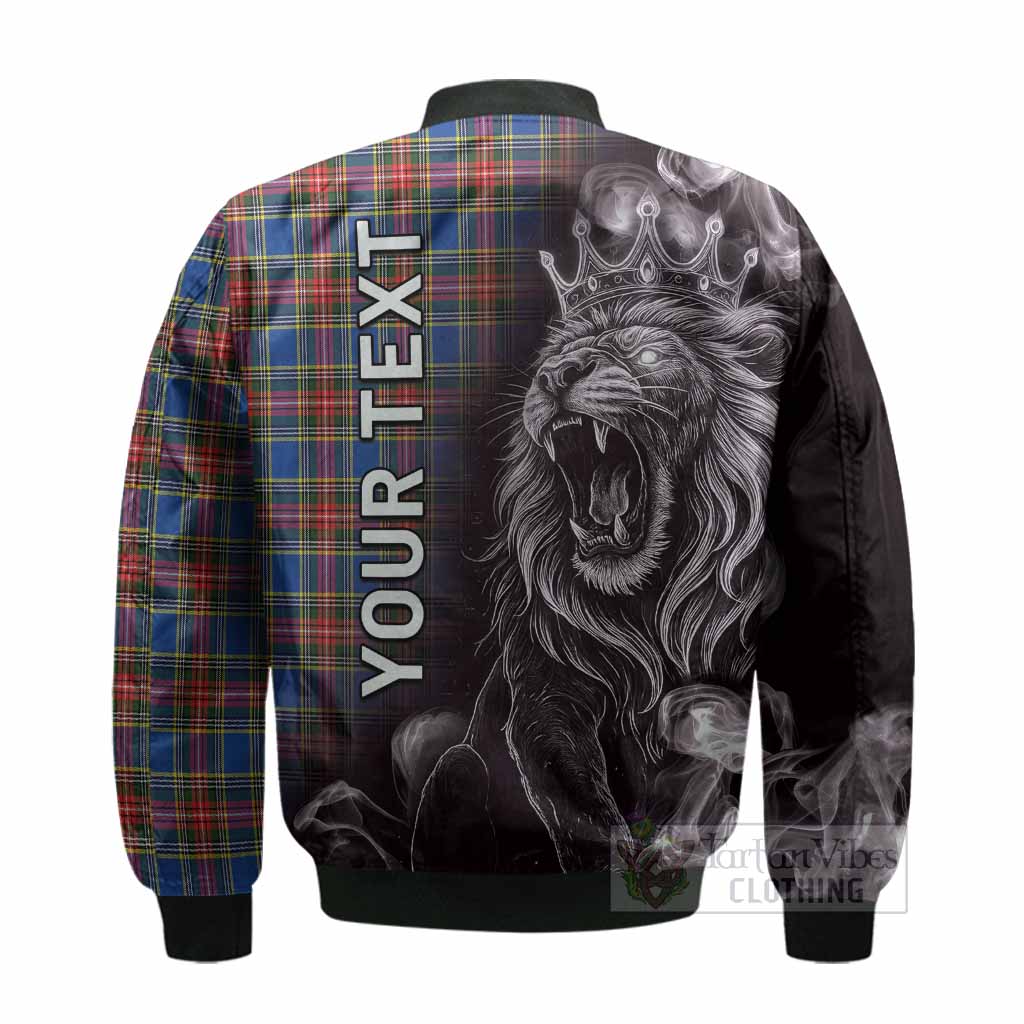 MacBeth (McBeth) Tartan Bomber Jacket Roaring Lion Heritage - Tartan Vibes Clothing