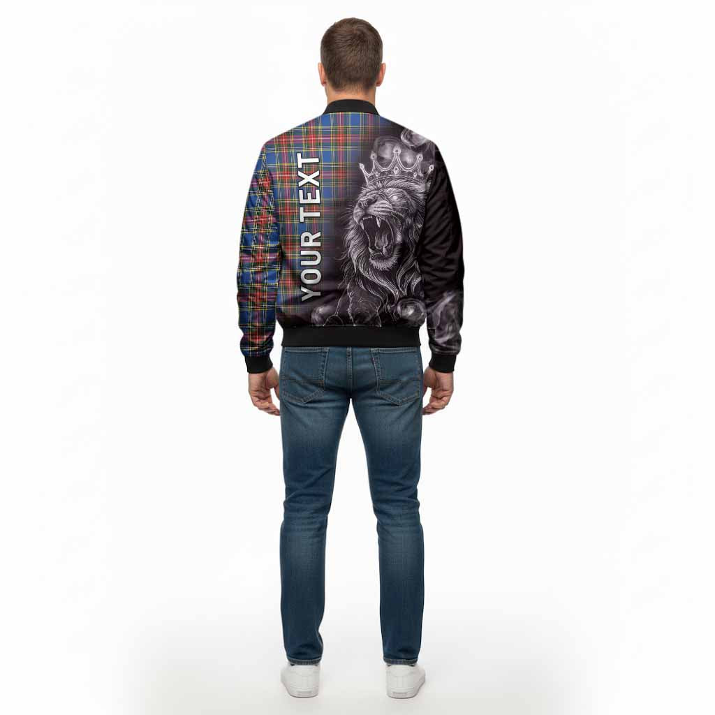 MacBeth (McBeth) Tartan Bomber Jacket Roaring Lion Heritage - Tartan Vibes Clothing