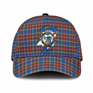 MacBeth (McBeth) Tartan Classic Cap with Family Crest In Me Style
