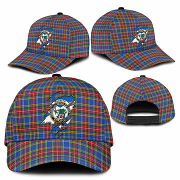 MacBeth (McBeth) Tartan Classic Cap with Family Crest In Me Style