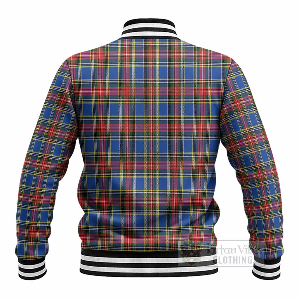 MacBeth (McBeth) Tartan Crest Baseball Jacket Ferocious Lion Style