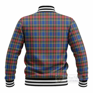MacBeth (McBeth) Tartan Crest Baseball Jacket Ferocious Lion Style