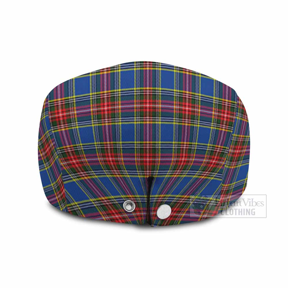 MacBeth (McBeth) Tartan Crest Flat Cap, Jeff Cap Nessie Under Water