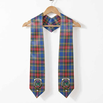 MacBeth (McBeth) Tartan Crest Graduation Stole One Size - 72" x 5" - Tartan Vibes Clothing