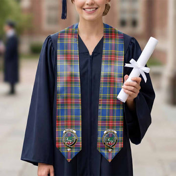 MacBeth (McBeth) Tartan Crest Graduation Stole - Tartan Vibes Clothing
