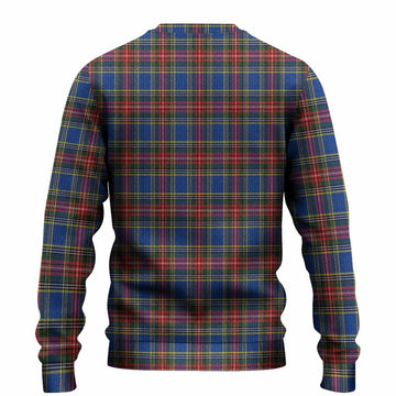 MacBeth (McBeth) Tartan Crest Knitted Sweater Ferocious Lion Style