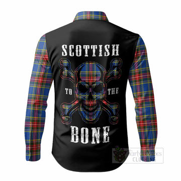 MacBeth (McBeth) Tartan Crest Long Sleeve Button Shirts Scottish To The Bone