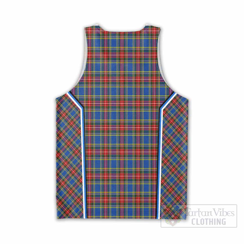 MacBeth (McBeth) Tartan Crest Men Tank Top Scotland Coat of Arm Flag Style - Tartan Vibes Clothing
