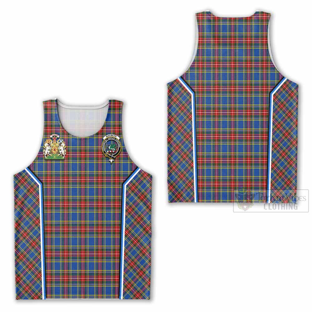 MacBeth (McBeth) Tartan Crest Men Tank Top Scotland Coat of Arm Flag Style - Tartan Vibes Clothing