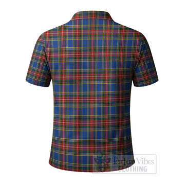 MacBeth (McBeth) Tartan Crest Polo Shirt Ferocious Lion Style
