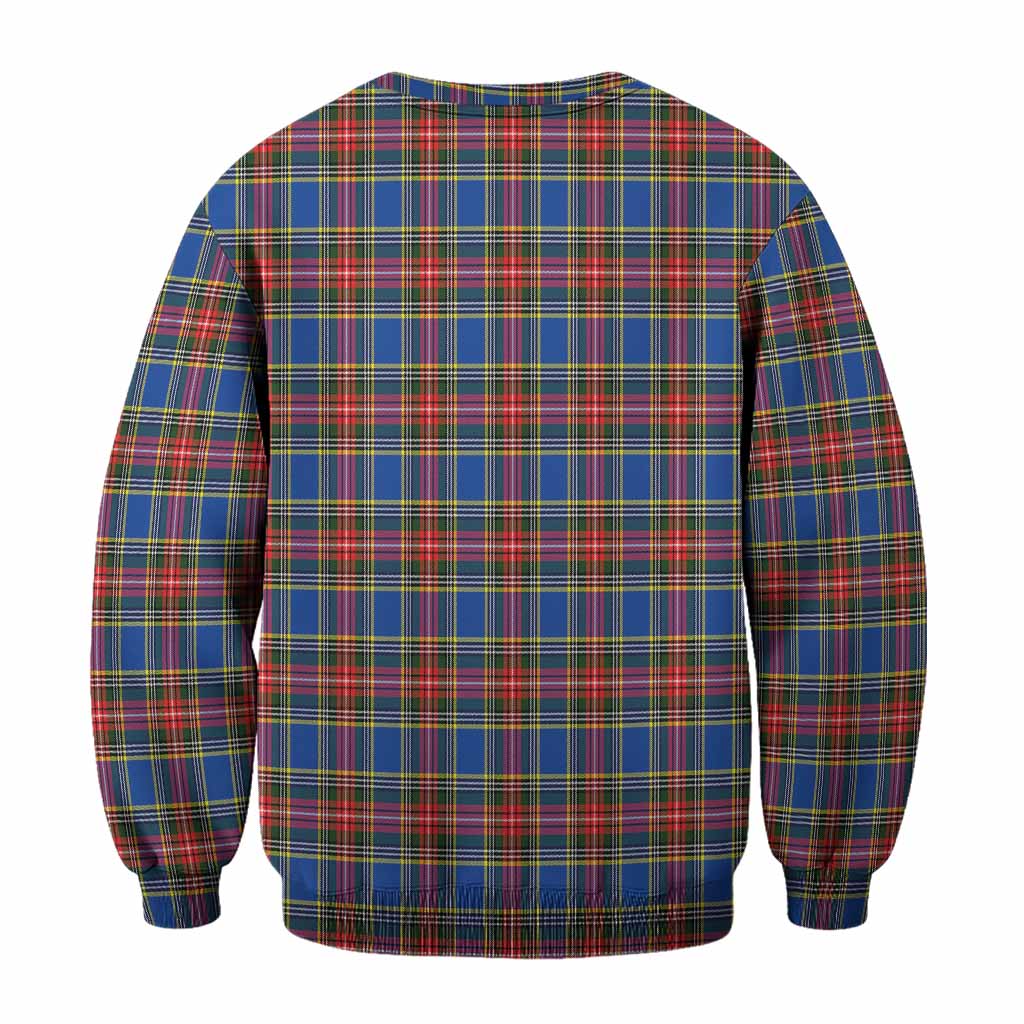 MacBeth (McBeth) Tartan Crest Sweatshirt Ferocious Lion Style