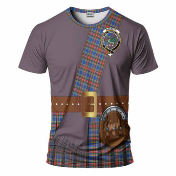MacBeth (McBeth) Tartan Crest T-Shirt Kilt Costume Style